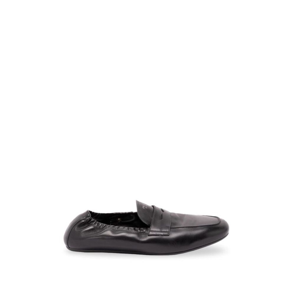 Prada Men Shuffle Antiqued Leather Loafers